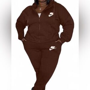 Nike Women’s Tracksuit Set | Hoodie Jacket + Joggers | Sizes S–5XL